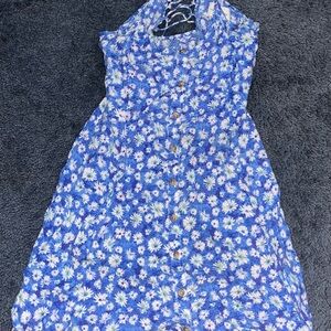 Cute blue women’s sun dress